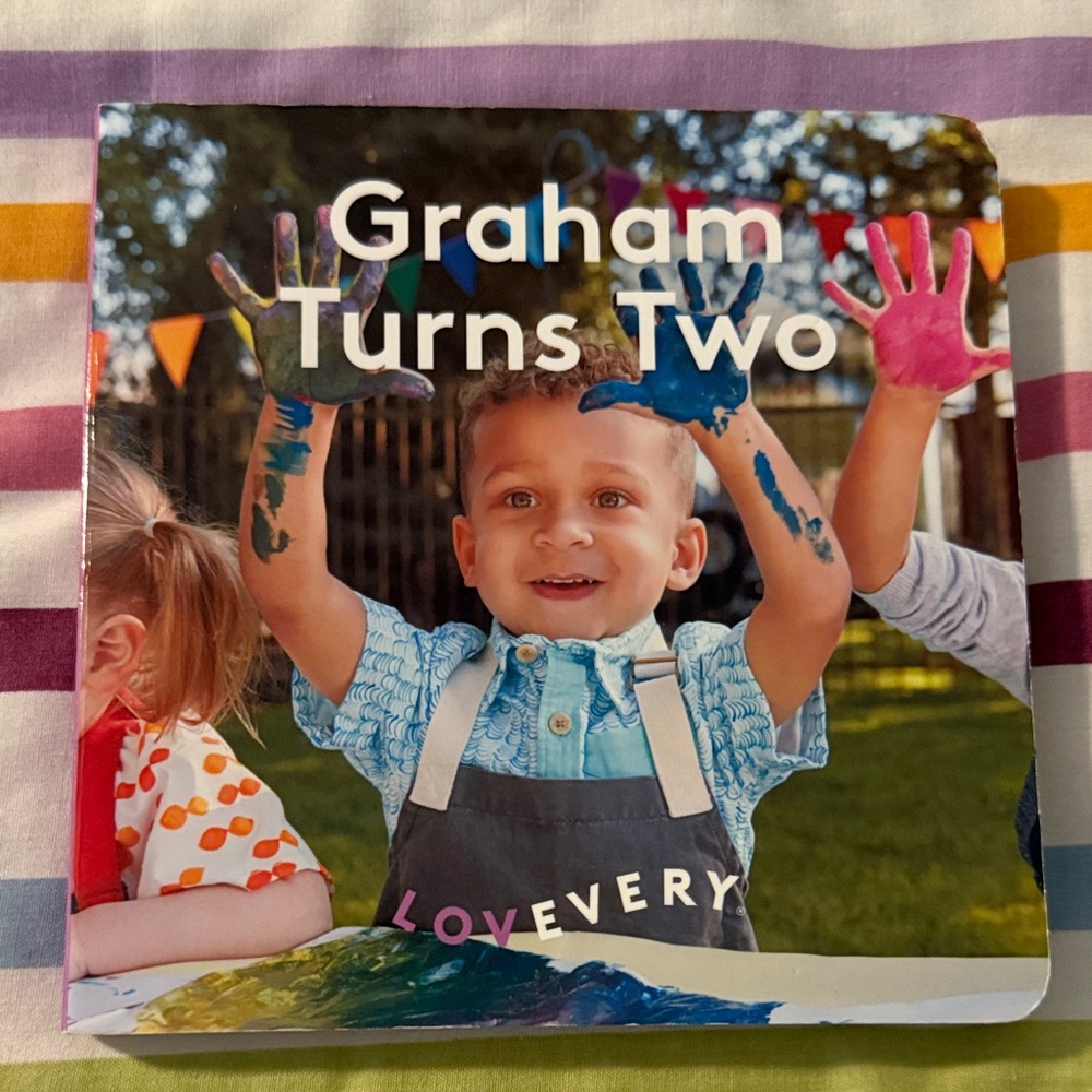 Lovevery Graham Turns Two board book EUC - Picture 1 of 11